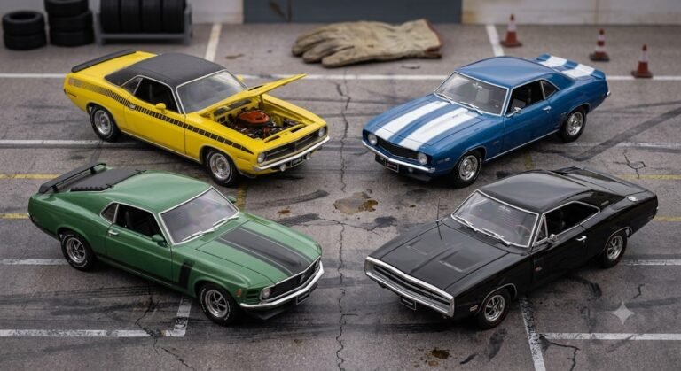 1-18 muscle cars diecast