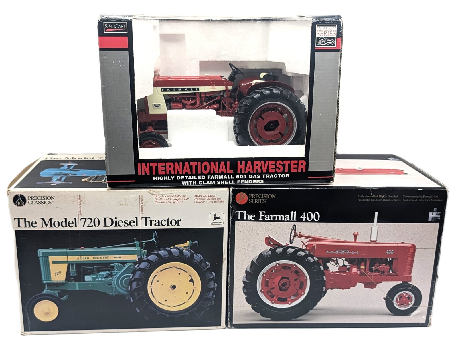 ERTL and precision series tractor diecast