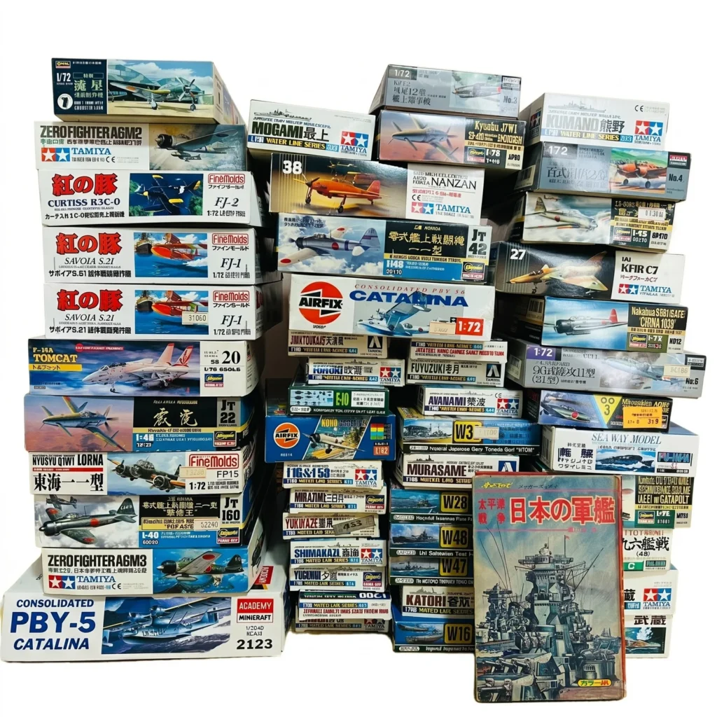 Tamiya, air fix, Revell, dragon model kits